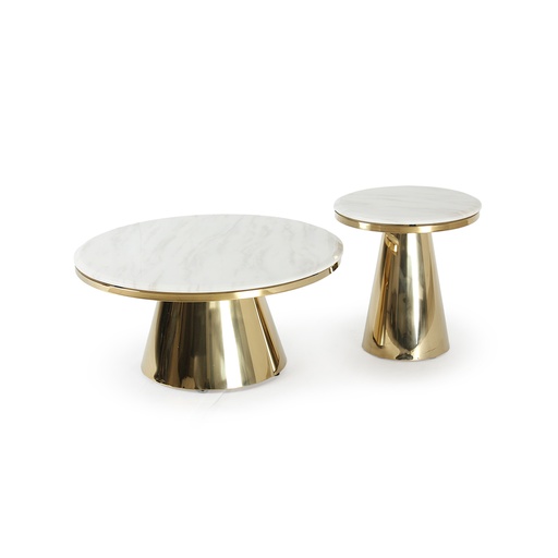 [H614] Mesa de Centro Livorno Set 2pzs