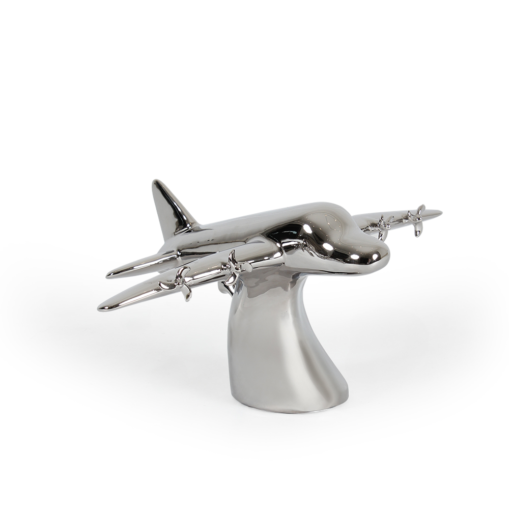 Escultura Decorativa Avión  