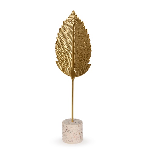 [03V626] Hoja decorativa Dorada